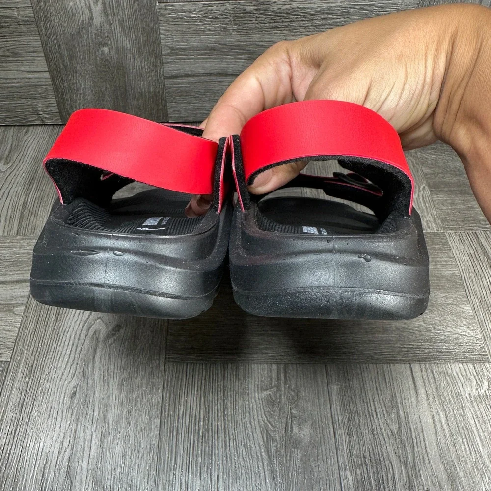 Birkenstock Mogami Sandals Kids 32 Red Black Waterproof Active Outdoor NEW